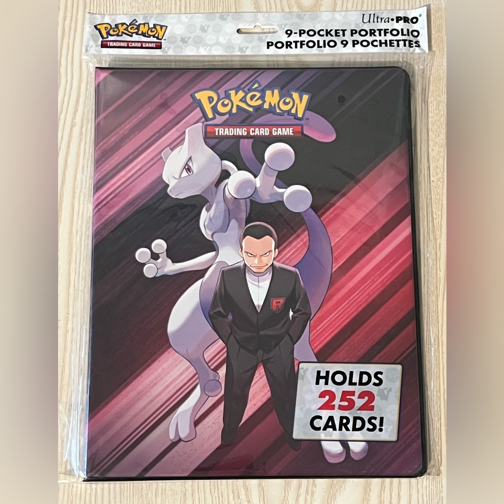 Pokemon TCG Destined Rivals Mewtwo Binder Ultra Pro 9 Pocket 252 Cards